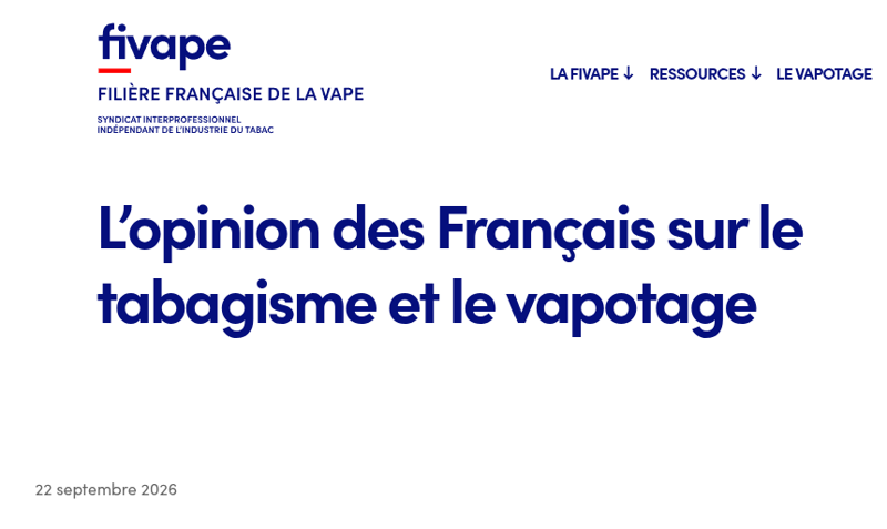 sondage fivape 2026